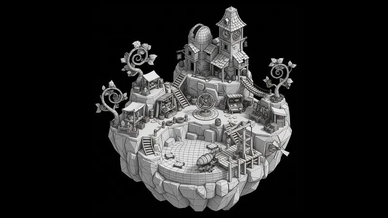 Island in the selected view